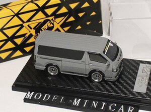 ▲超希少！Grey！世界限定399台！404ERROR 1/64 トヨタ Toyota Hiace ハイエース 新品