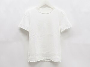 ◇【FOXEY BOUTIQUE フォクシーブティック】半袖ニット ホワイト 38