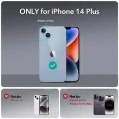 iPhone14 Plus 用 ケース MagSafe対応 ワイヤレス充電