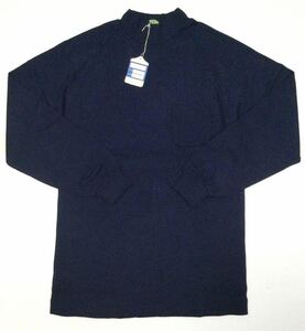 ヴィンテージ未使用品「OPELU」“1031-530”ハイネック ジャージトップス Navy SIZE:L/M相当 日本製 60