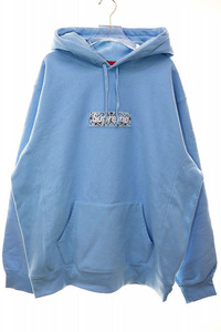 シュプリーム SUPREME 19AW BANDANA BOX LOGO HOODED SWEATSHIRT XL バンダナ ボックス ロゴ フーデッド スェット パーカー ☆AA★241102