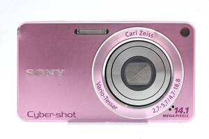 ■SONY ソニー Cyber-Shot DSC-W350 ピンク デジタルカメラ デジカメ コンデジ 現状品 20805805-V