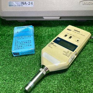 春友b098 リオン ■SOUND LEVEL METER 「NA-24」 デジタル普通騒音計 サウンドレベルメーター 測定範囲30-130dB