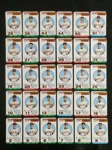 ☆タカラ プロ野球カードゲーム 昭和56年 読売ジャイアンツ ケース付き30枚セット 巨人軍 GIANTS 1981年 セリーグ☆