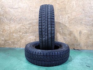 RK5842【送料無料185/70R14】2本 ブリヂストン ブリザック VRX2 中古スタッドレス ノート ティーダ フリードなどに ≪即決≫