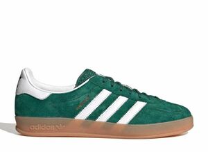 adidas Originals Gazelle Indoor Low "College Green/Footwear White/Gum" 24.5cm IG1596