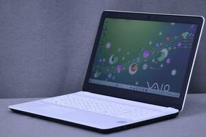 【即配】高音質サブウーファー搭載！VAIO Pro PH VJPH11C11N White i3-7100H RAM8GB SSD512GB 15.5TFT Windows11 Office2019