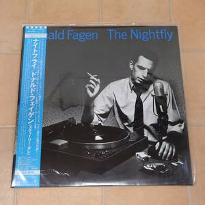 ★ 【帯付き】 Donald Fagen The Nightfly ドナルド・フェイゲン　ナイトフライ 国内盤 LP MASTERDISK/RL/SLM 両面刻印 ★