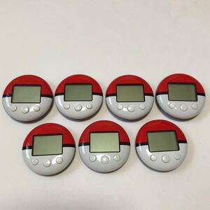 ポケウォーカー 7個 全動作品 初期化済み Pokewalker Pokmon ポケモン