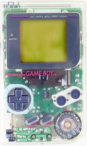 S◇中古品◇ゲーム機 ゲームボーイ 旧タイプ本体 DMG-01 スケルトン Nintendo/任天堂 GAME BOY 本体のみ 付属品なし