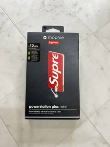 【未使用品】Supreme シュプリーム【Mophie Powerstation Plus Mini】パワーステーション プラス ミニ モバイルバッテリー