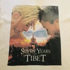 SEVEN YEARS IN TIBET ブラットピット 映画TシャツL