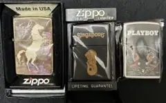 Zippo まとめ売り　3点セット　ジャンク等　未使用含