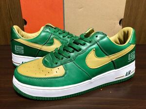 04年製 LE限定 NIKE AIR FORCE 1 LTD LEBRON ナイキ エアフォース レブロン ジェームズ AF1【309063-371】グリーン レザー US10.5