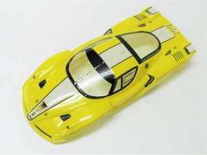 【激安！日本全国送料無料！ お買い得！】1/10 ドリフトラジコンカー用 スペアボディー フェラーリ タイプ 黄