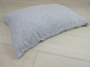 抗菌そばがら枕 まくら 綿パイル まくらカバー付き 35X50 グレー