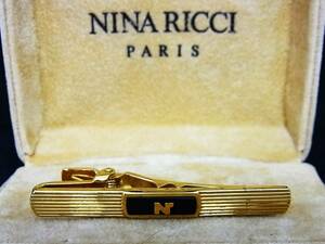 ◎№1531◎■USED並品■ニナリッチ【NINA RICCI】【ゴールド】■ネクタイピン♪