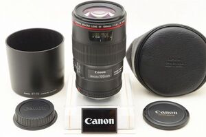 ☆極上美品☆ Canon キャノン EF 100mm F2.8 L MACRO IS USM ♯24122807