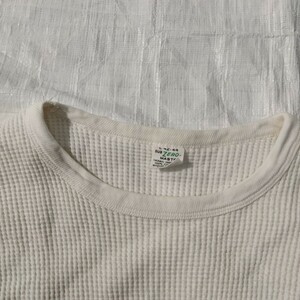 sub ZERO Master cotton THERMAL T shirt サブゼロ　マスター　コットン　サーマル　Tシャツ　60,70