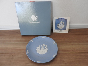 ★☆WEDGWOOD ウェッジウッド ジャスパー 1993年 クリスマスプレート 　外箱☆★