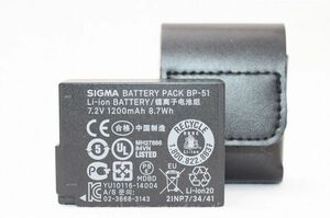 ☆送料無料☆ SIGMA シグマ 純正バッテリー BP-51 ソフトケース付 #24071511