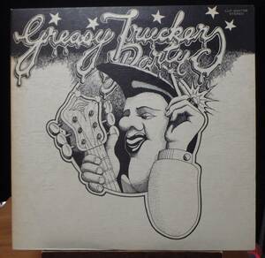 【LR016】V.A.「Greasy Truckers Party (ロンドンの熱い嵐)」(2LP), 72 JPN 初回盤　★ブルース・ロック/サイケ/プログレ/パブ・ロック