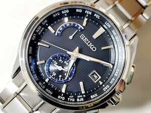 2021年6月購入☆SEIKO BRIGHTZ ブライツ SAGA289【8B63-0AV0】高級紳士用腕時計 電波ソーラー 純正ブレス