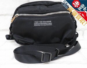 1B6036-3/未使用品 foot the coacher×PORTER ANARCHO POUCH フットザコーチャー アナルコポーチ