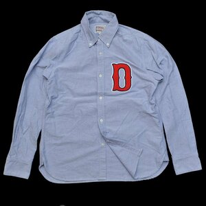 DUFFER ダファー オックスフォード ボタンダウンシャツ Lサイズ メンズ 長袖 トップス M959917