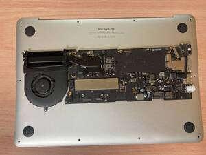 【動作OK】MacBook Pro 13-inch Early 2015 Corei5 2.7GHz/ 8G ロジックボード(CPUファン、ヒートシンク、電源ユニット付き）【A1502】