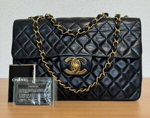 CHANEL マトラッセ CHANEL デカマトラッセ 34 チェーンショルダー ショルダーバッグ