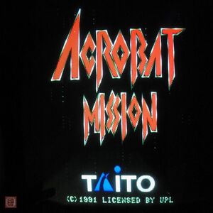 1円〜 ユーピーエル/タイトー アクロバットミッション ACROBAT MISSION UPL TAITO イン取純正 動作確認済【20