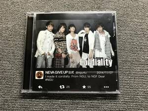 【サイン書き込み有り】NEVA GIVE UP / Cordiality(Type-B)　型番:FSRS-707　管理番号:AZ-0040