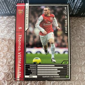 ◆WCCF 2011-2012 トマス・ベルメーレン Thomas VERMAELEN Arsenal◆