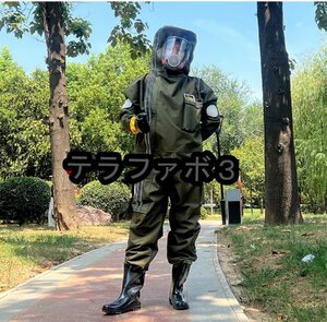 スズメ蜂 万全防護服 害虫駆除 つなぎ服 スズメバチ駆除用蜂防護服 プロキット 4つファン付 短靴 木登りやすい 通気性