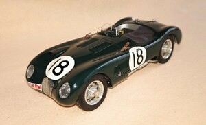 CMC製　1/18 Jaguar C-Type Le man 24h Winner 1953