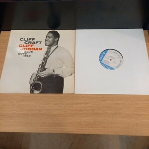 BLUE NOTE LP CLIFF JORDAN CLIFF CRAFT BLP 1582 Pマーク 耳マーク 有り RVG刻印 有り 激レア 状態良好 ジャケット 少し切れ有り