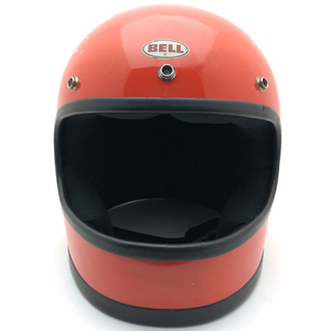 送料無料 BELL STAR 120 ORANGE 59cm/ベルスター120オレンジビンテージヘルメットオンロードフルフェイスヘルメットカフェヘル族ヘル70s