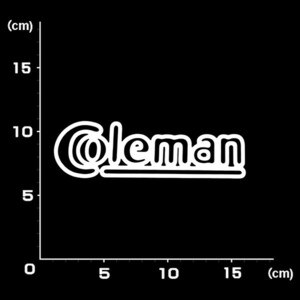 送料無料★1134★Coleman コールマン★キャンプ★キャンパー★CAMP★グランピング★ステッカー