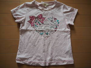 hushush☆かわいい半袖Tシャツ♪サイズ100☆used