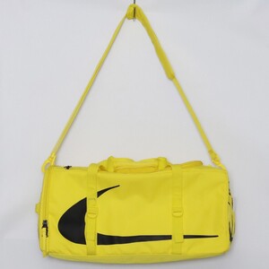 NIKE × OFF-WHITE ダッフルボストンバッグ イエロー CQ4246 ナイキ オフホワイト ショルダー Duffle Waist Bag