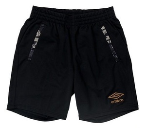 【KCM】Z-umbro-243-S★展示品★【UMBRO/アンブロ】メンズ　MADGUARD プラクティスショーツ　サッカー　UUULJD82　ブラック　サイズ S