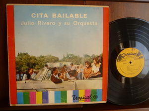 JULIO RINERO/CITA BAILABLE/ペレス・プラード風-1223 （LP）