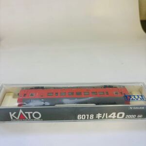 822 KATO 鉄道模型6018 キハ40 2000m 中古未使用品　送:60