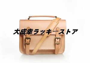 メンズ バッグ ヌメ革 牛革 レザー ハンドバッグ　 ビジネスバッグ 2wayショルダーバッグ　斜め掛け