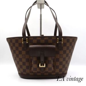 LOUIS VUITTON 美品　ヴィトン　ダミエ　マノスクPM トートバッグ　N51121