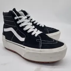 【雷市場（ポンジャン）商品韓国直送】 VANS(バンズ) スケート フラットフォーム 女性用ハイトップ 240