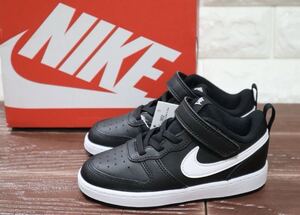 新品 16㎝ NIKE ナイキ COURT BOROUGH LOW 2 TD キッズスニーカー　ブラック　黒　BQ5453-002