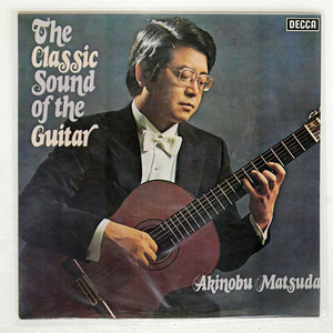 韓国盤 AKINOBU MATSUDA/THE CLASSIC SOUND OF THE GUITAR/ARGO ZDA205 LP