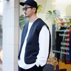 camiel fortgens(カミエルフォートヘンス) Zip VEST